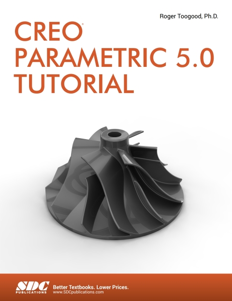 Cover image for book Creo Parametric 5.0 Tutorial