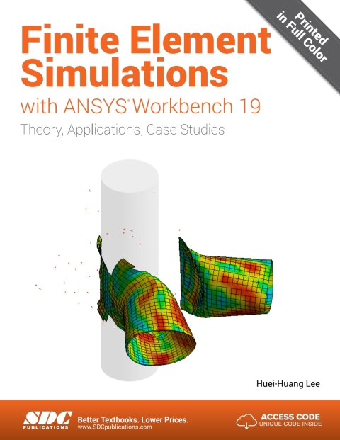 Cover image for book Finite Element Simulations with ANSYS Workbench 19