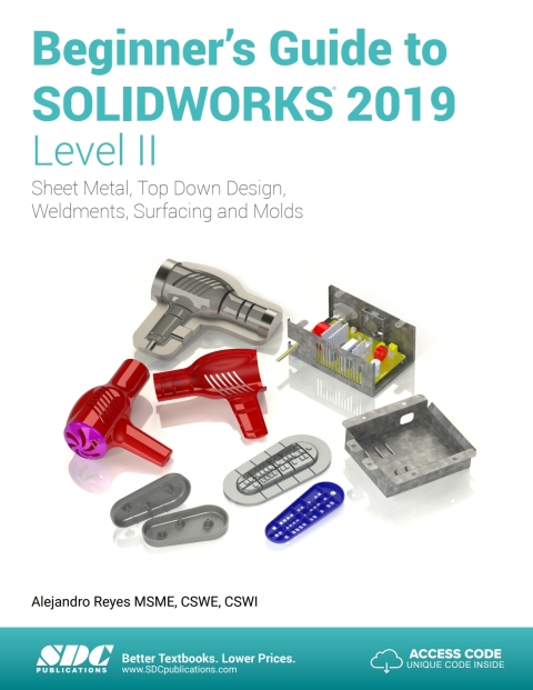 Cover image for book Beginner's Guide to SOLIDWORKS 2019 - Level II