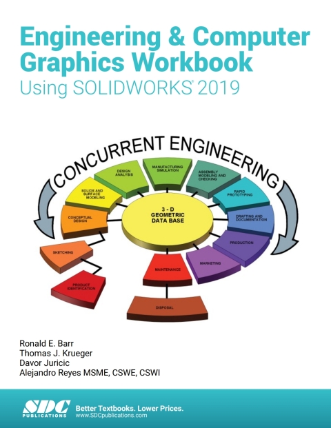 Cover image for book Engineering & Computer Graphics Workbook Using SOLIDWORKS 2019