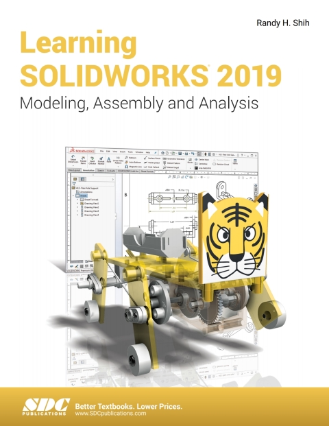 Cover image for book Learning SOLIDWORKS 2019