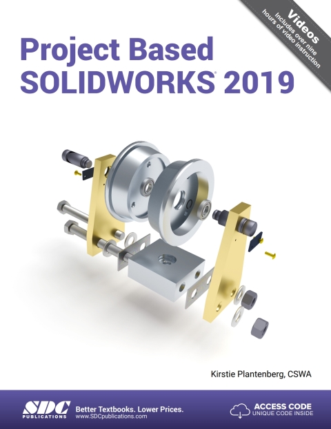 Cover image for book Project Based SOLIDWORKS 2019