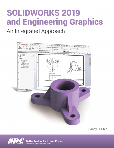 Cover image for book SOLIDWORKS 2019 and Engineering Graphics
