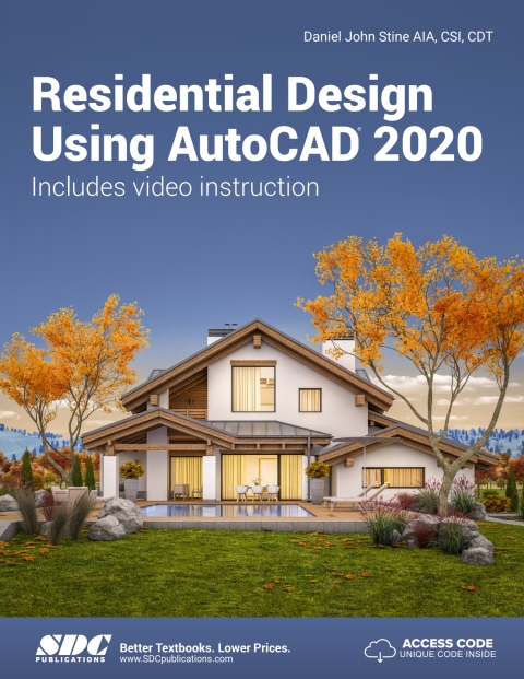 Cover image for book Residential Design Using AutoCAD 2020