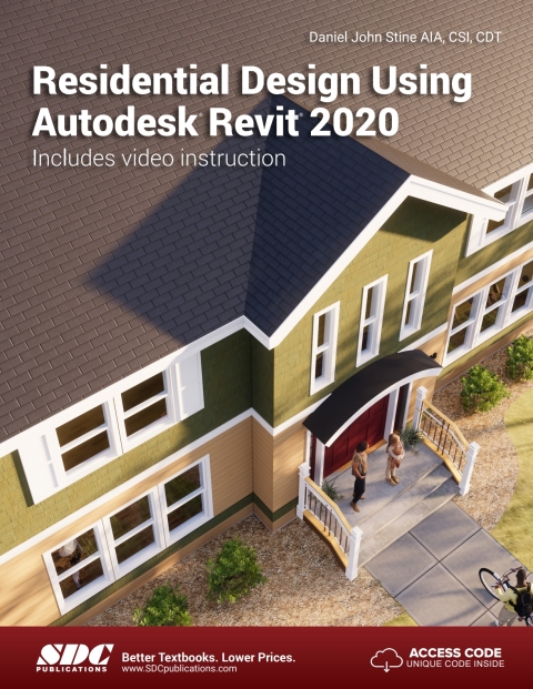 Cover image for book Residential Design Using Autodesk Revit 2020