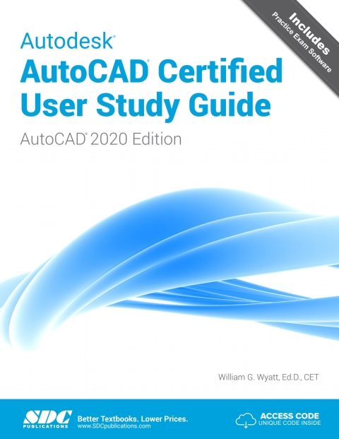 Cover image for book Autodesk AutoCAD Certified User Study Guide (AutoCAD 2020 Edition)