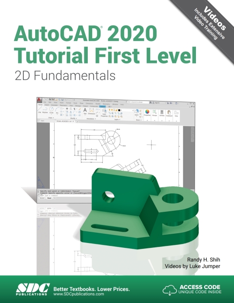 Cover image for book AutoCAD 2020 Tutorial First Level 2D Fundamentals