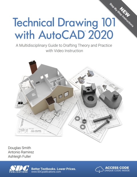 Cover image for book Technical Drawing 101 with AutoCAD 2020