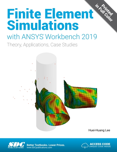 Cover image for book Finite Element Simulations with ANSYS Workbench 2019