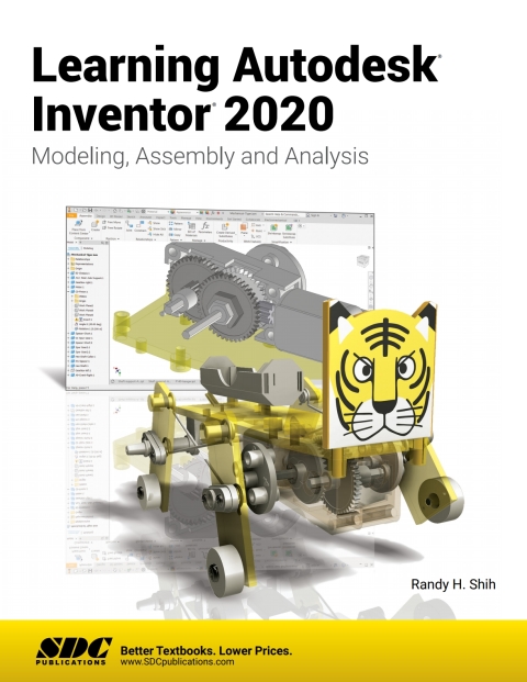 Cover image for book Learning Autodesk Inventor 2020
