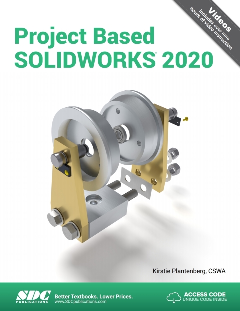 Cover image for book Project Based SOLIDWORKS 2020