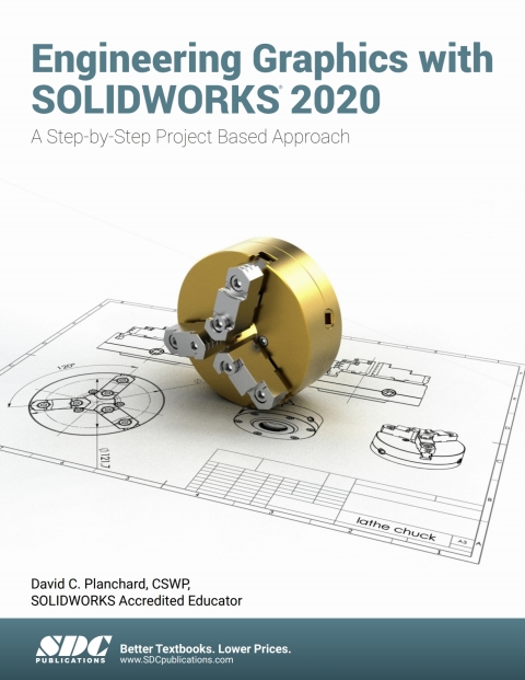 Cover image for book Engineering Graphics with SOLIDWORKS 2020