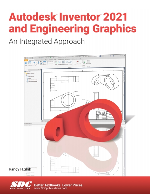 Cover image for book Autodesk Inventor 2021 and Engineering Graphics
