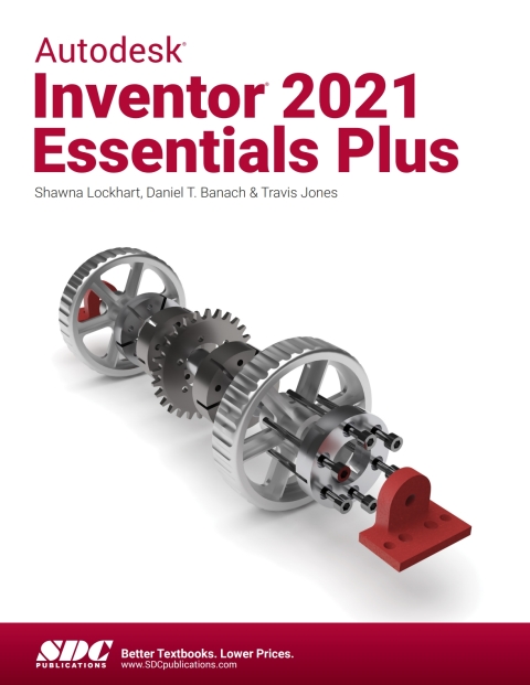Cover image for book Autodesk Inventor 2021 Essentials Plus