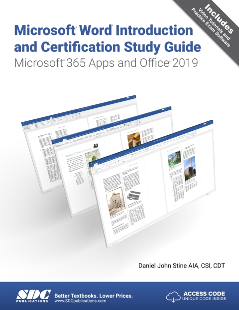 Cover image for book Microsoft Word Introduction and Certification Study Guide