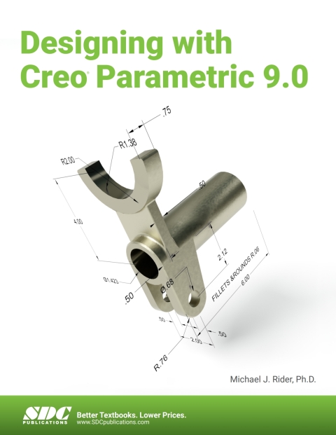 Page Fidelity Designing with Creo Parametric 9.0; $62.10