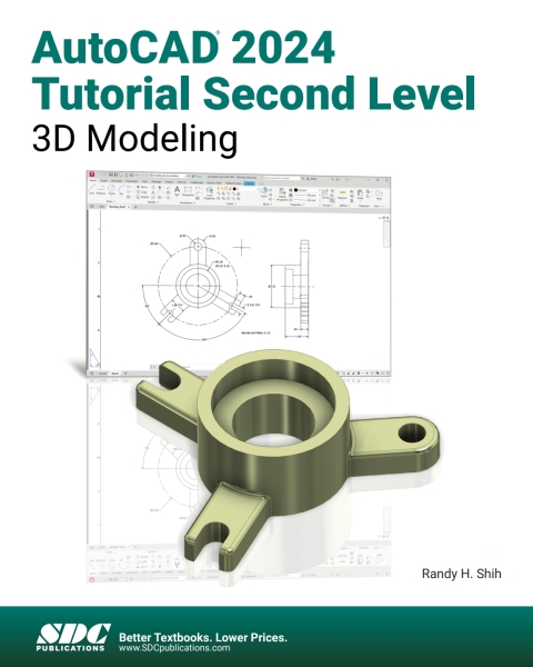 The UA PTC Bookstore Autocad 2024 Tutorial 2 Nd Lev 3 D Model   480