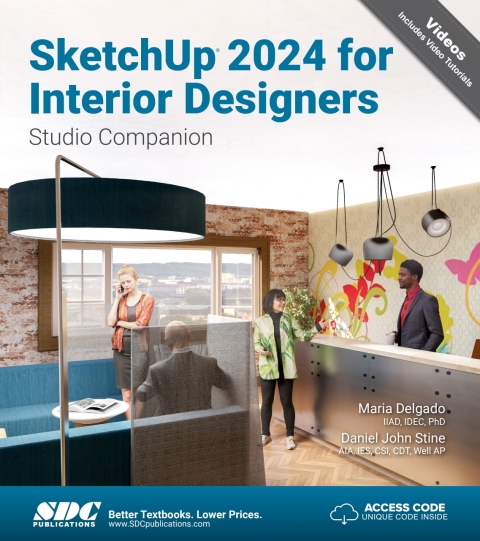 SketchUp 2024 for Interior Designers: Studio Companion 