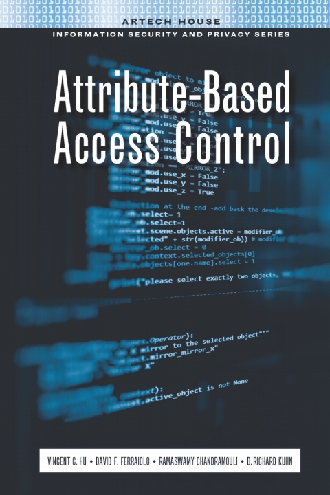 Cover image for book Attribute-Based Access Control