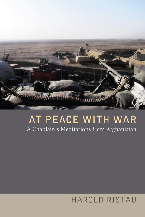 Cover image for book At Peace with War