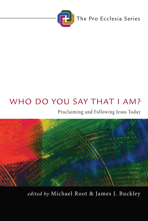 Cover image for book Who Do You Say That I Am?