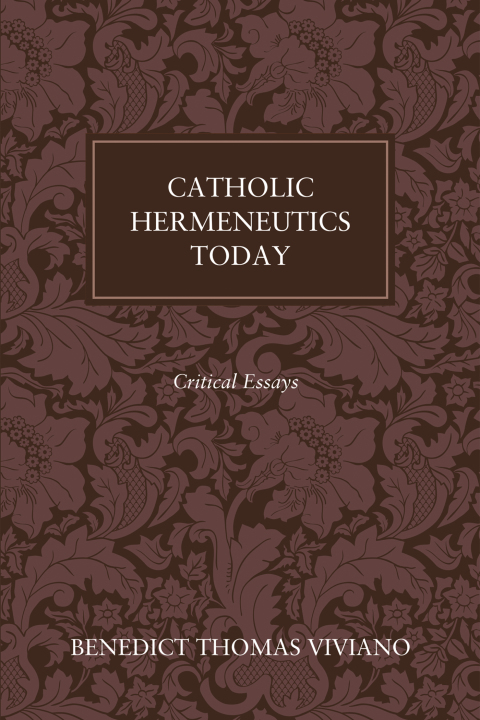Cover image for book Catholic Hermeneutics Today