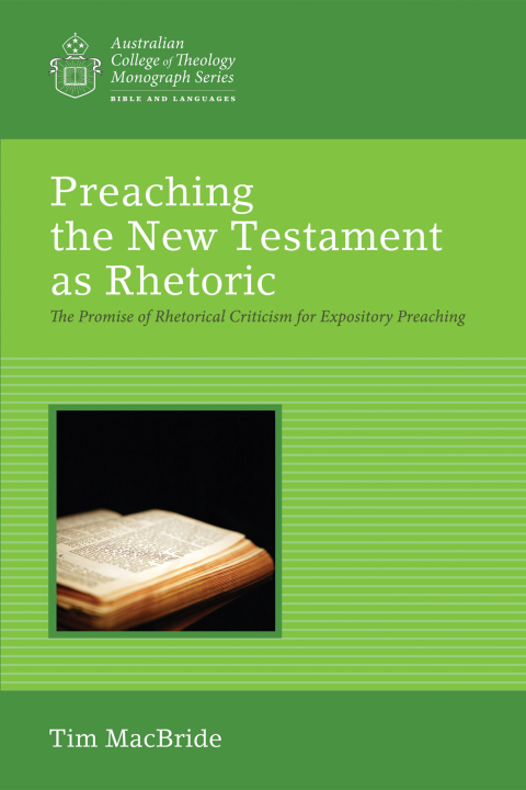 Cover image for book Preaching the New Testament as Rhetoric