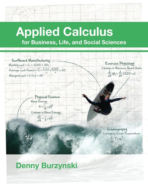 Cover image for book Applied Calculus for Business, Life, and Social Sciences