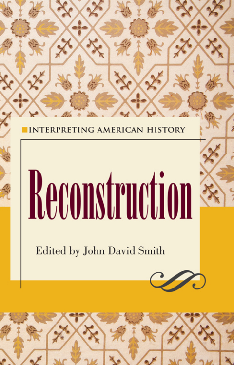 Cover image for book Interpreting American History:  Reconstruction