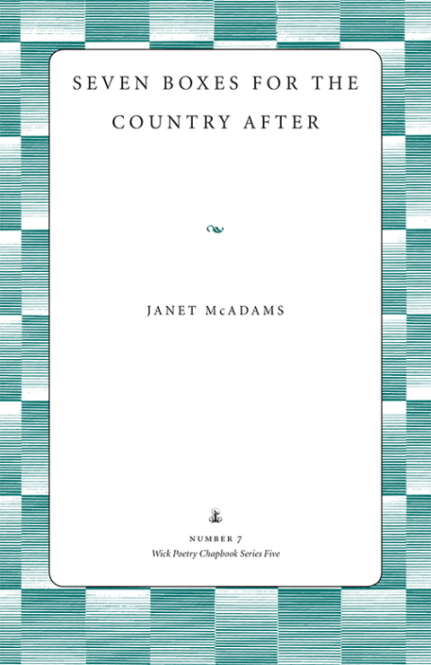 Cover image for book Seven Boxes for the Country After