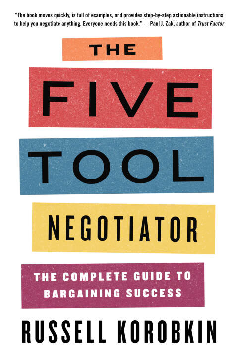 Cover image for book The Five Tool Negotiator