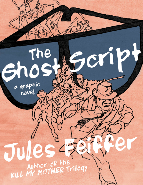 Cover image for book The Ghost Script: A Graphic Novel