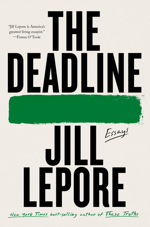Cover image for book The Deadline: Essays
