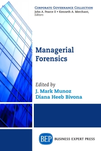 Cover image: Managerial Forensics 9781631572548