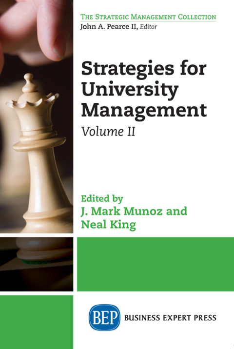 Cover image for book Strategies for University Management, Volume II