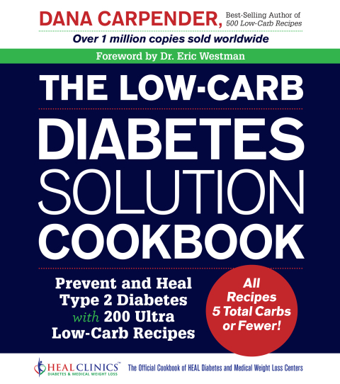 Cover image for book The Low-Carb Diabetes Solution Cookbook