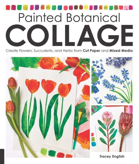 Cover image for book Painted Botanical Collage