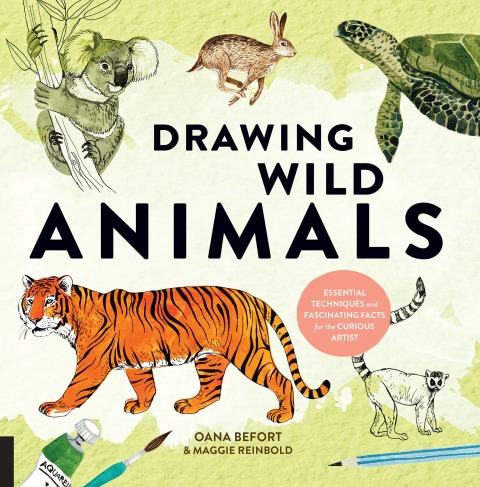 Cover image for book Drawing Wild Animals