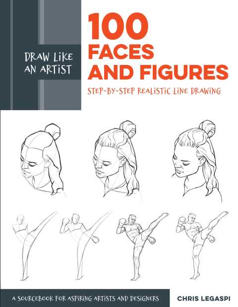 Cover image for book Draw Like an Artist: 100 Faces and Figures