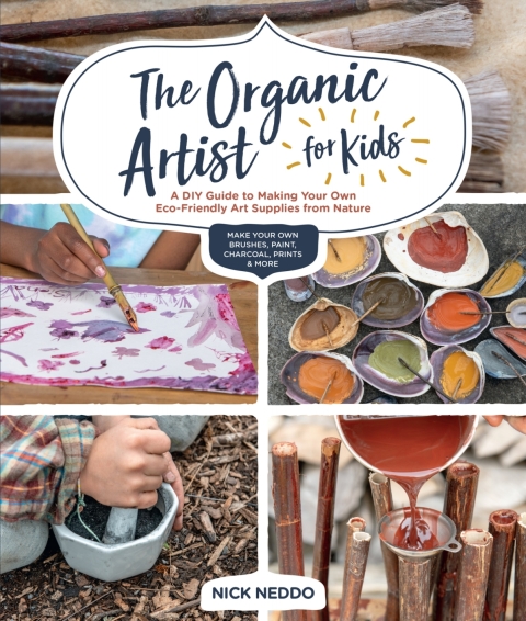 Cover image for book The Organic Artist for Kids