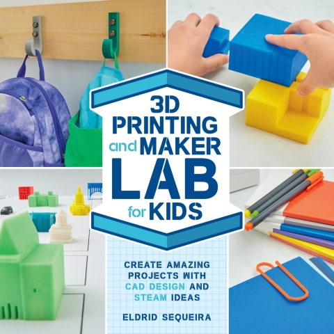 Cover image for book 3D Printing and Maker Lab for Kids