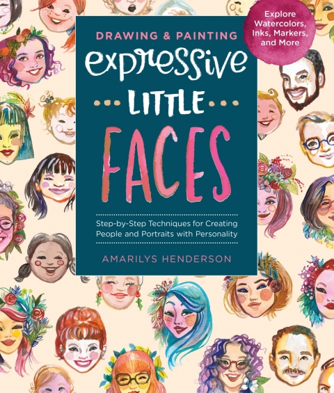 Cover image for book Drawing and Painting Expressive Little Faces