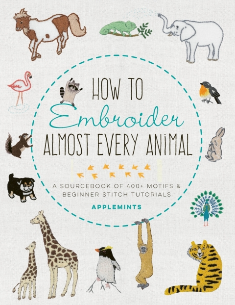 Cover image for book How to Embroider Almost Every Animal