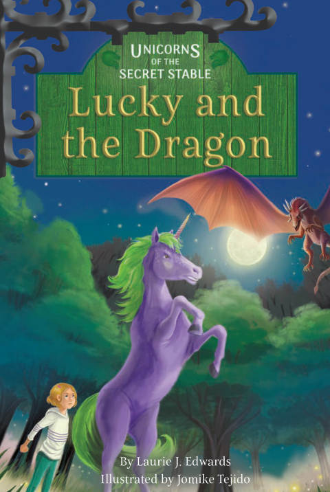 Cover image for book Lucky and the Dragon