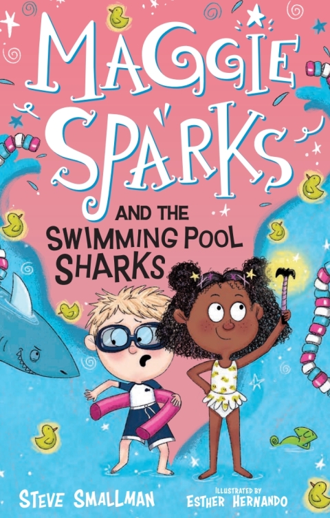 Cover image for book Maggie Sparks and the Swimming Pool Sharks