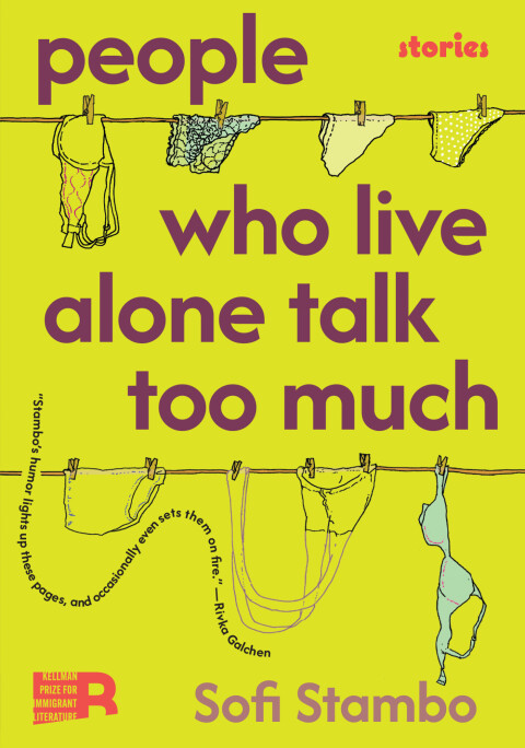 Cover image for book People Who Live Alone Talk Too Much