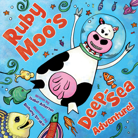 Cover image for book Ruby Moo's Deep-Sea Adventure!