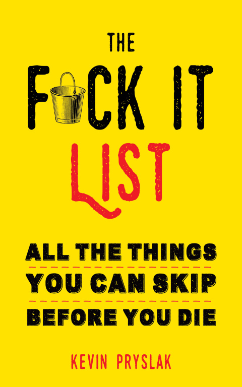 Cover image for book The F*ck It List