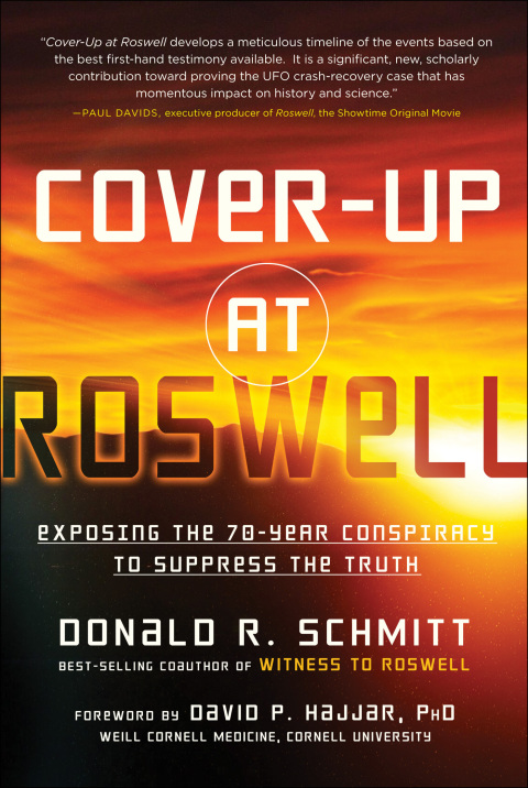 Cover image for book Cover-Up at Roswell