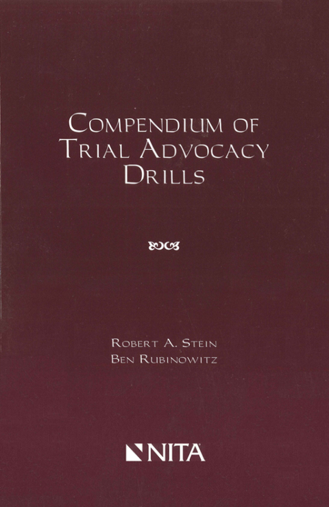 Cover image for book Compendium of Trial Advocacy Drills